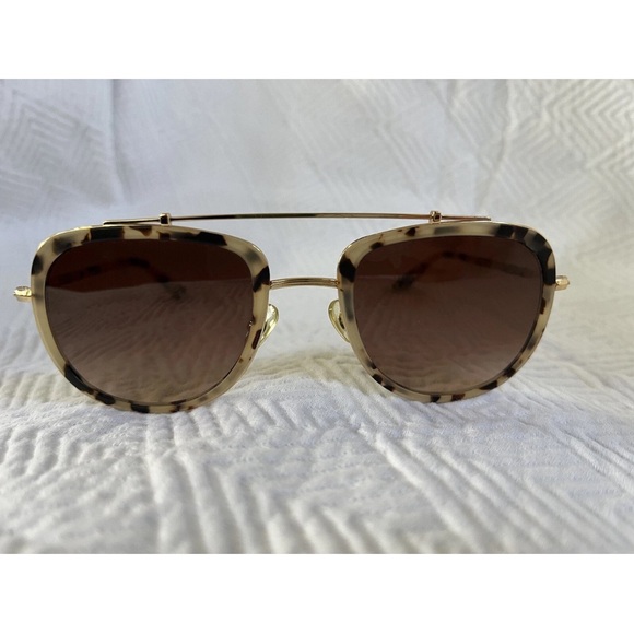 KREWE Breton Tortoise Sunglasses - Picture 4 of 5